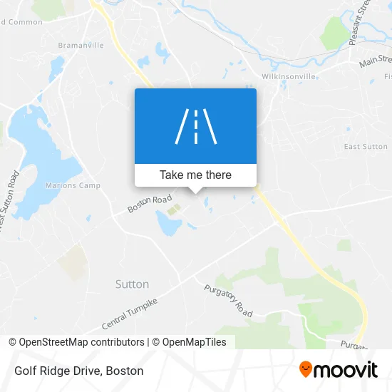 Golf Ridge Drive map