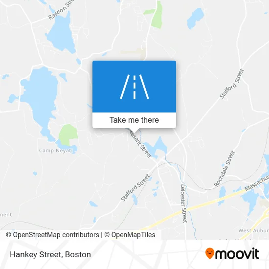 Hankey Street map