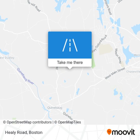 Mapa de Healy Road