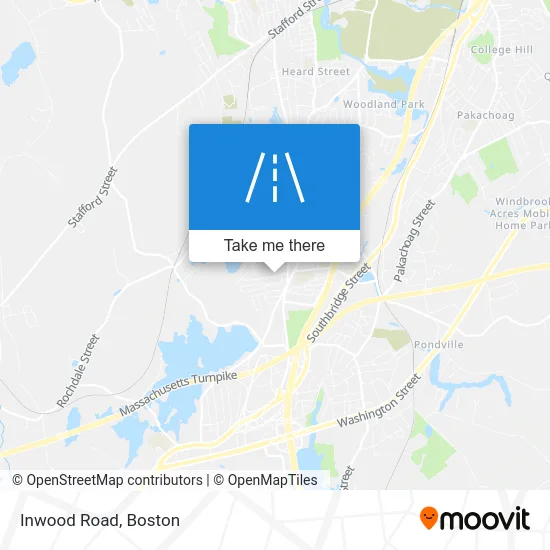 Inwood Road map