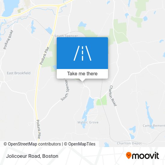 Mapa de Jolicoeur Road
