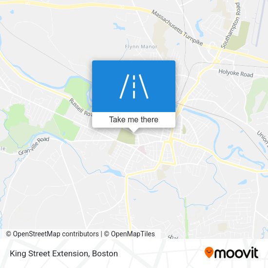 King Street Extension map