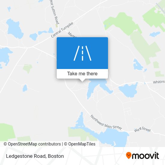 Mapa de Ledgestone Road