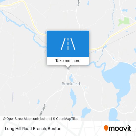 Mapa de Long Hill Road Branch