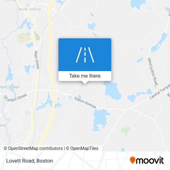 Mapa de Lovett Road
