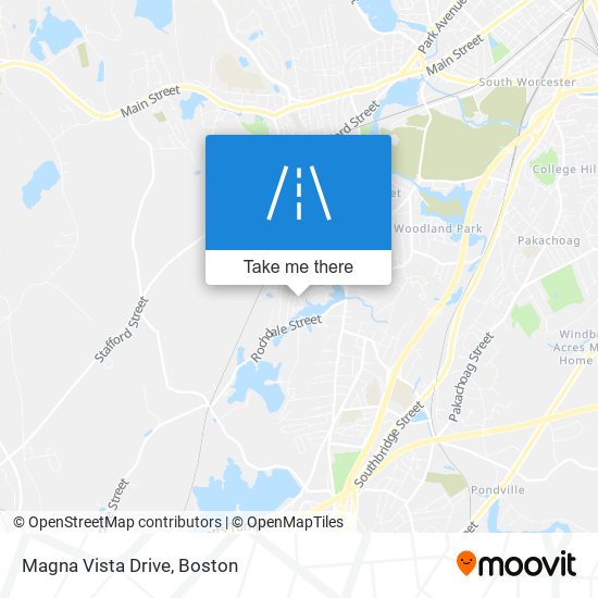 Magna Vista Drive map