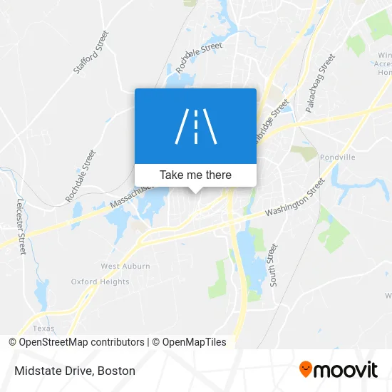 Midstate Drive map