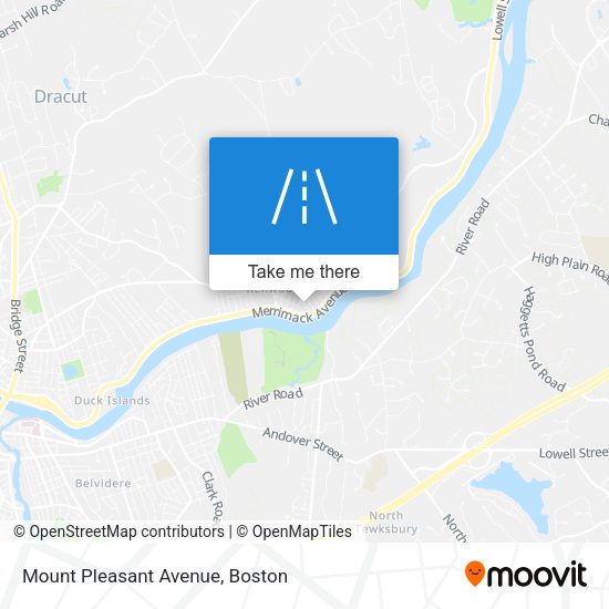 Mount Pleasant Avenue map