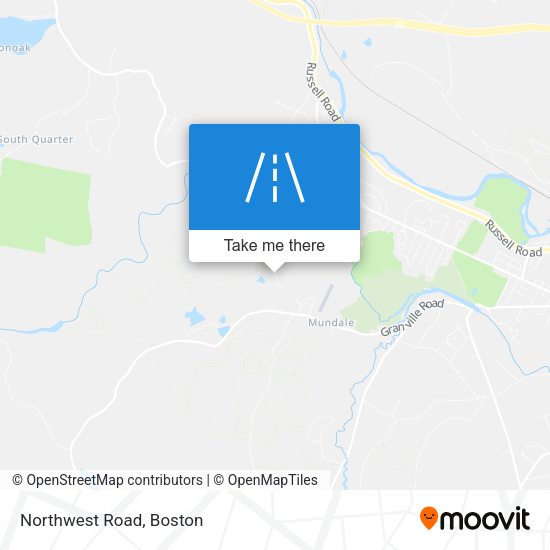 Mapa de Northwest Road