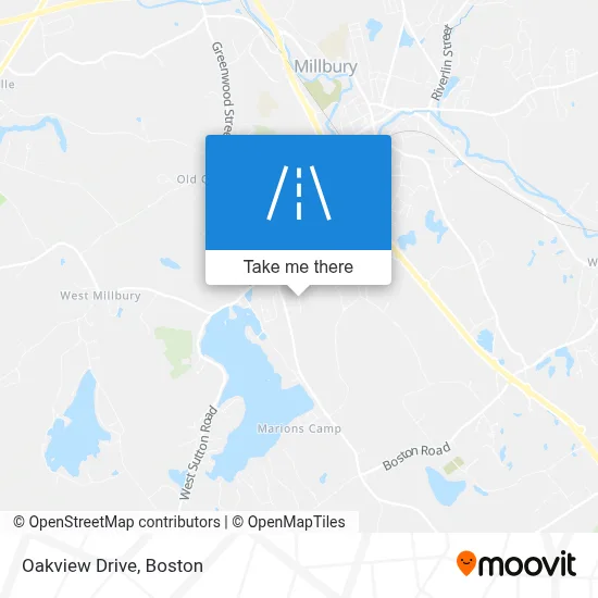 Oakview Drive map