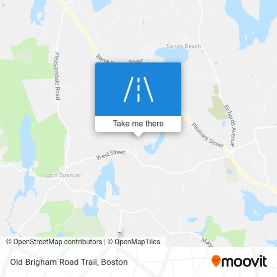 Mapa de Old Brigham Road Trail