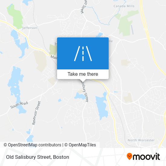Old Salisbury Street map