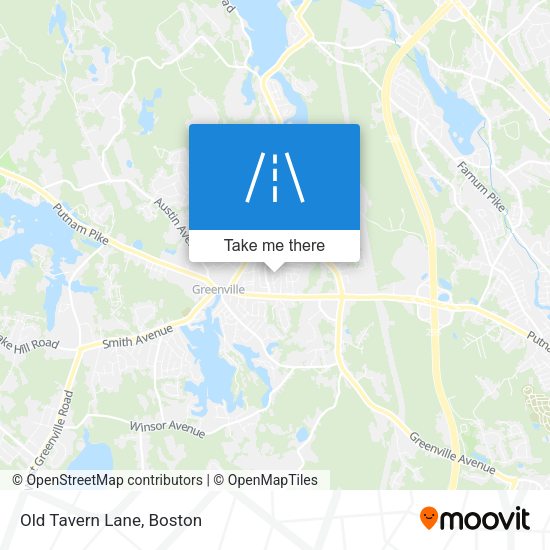 Mapa de Old Tavern Lane