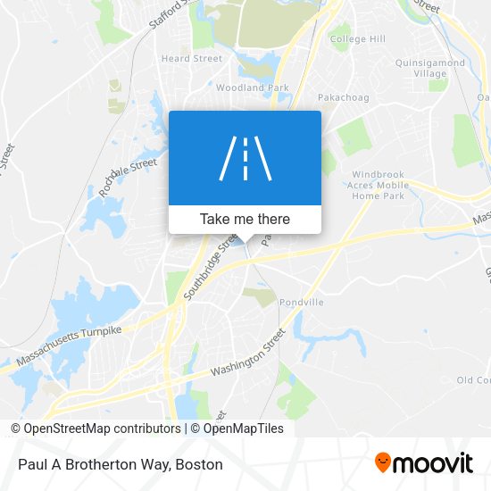 Mapa de Paul A Brotherton Way