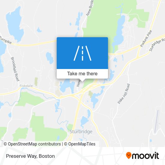 Mapa de Preserve Way