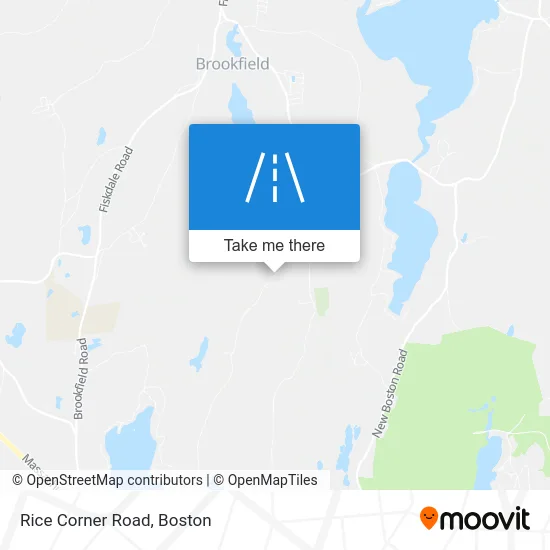 Rice Corner Road map