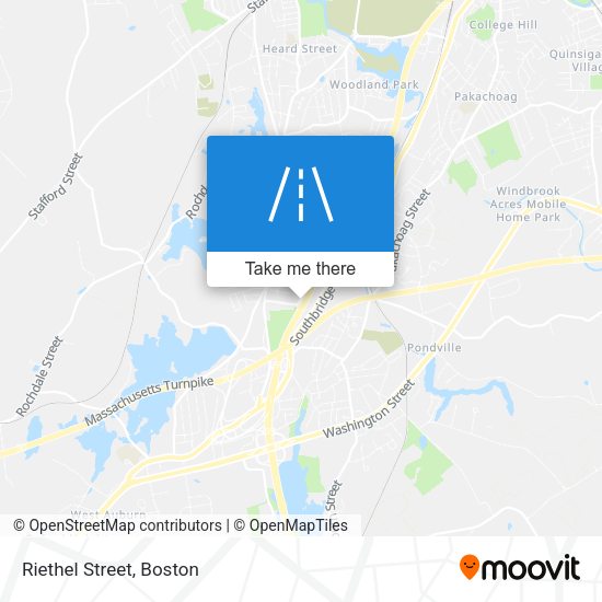 Mapa de Riethel Street