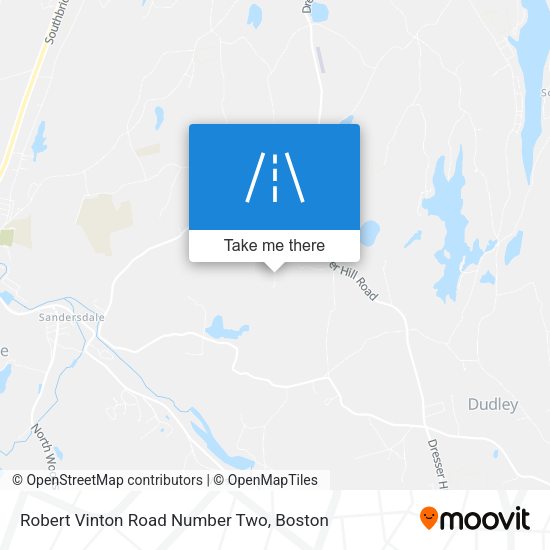 Mapa de Robert Vinton Road Number Two