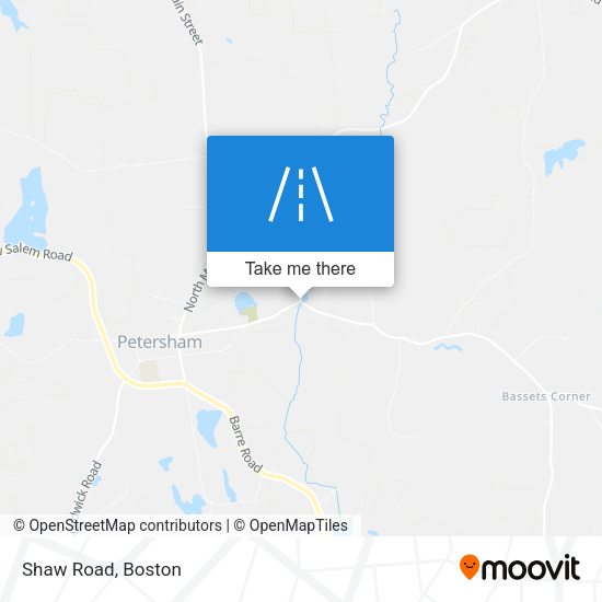 Mapa de Shaw Road