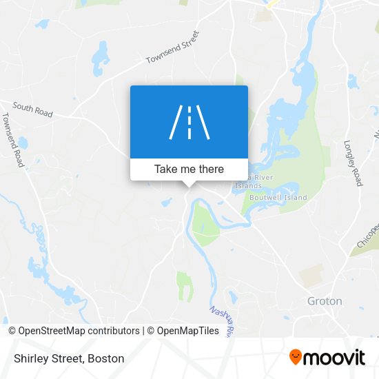 Mapa de Shirley Street