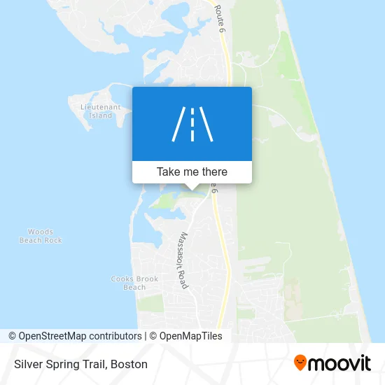 Silver Spring Trail map