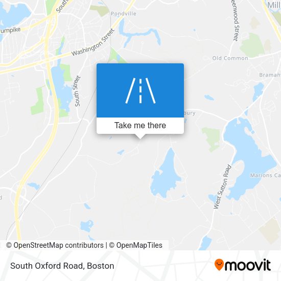 Mapa de South Oxford Road