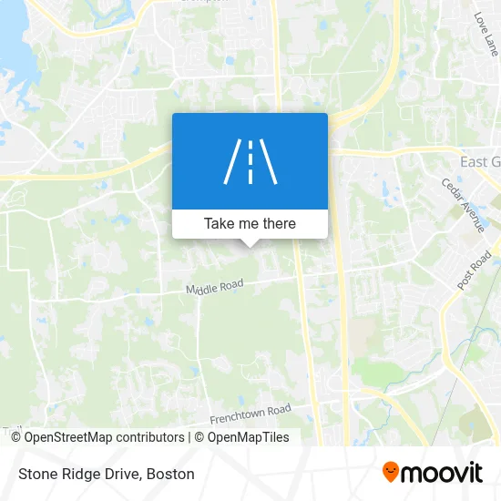 Stone Ridge Drive map
