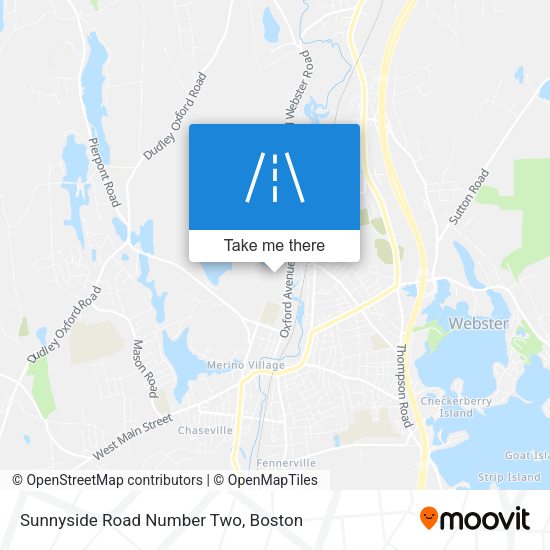 Sunnyside Road Number Two map