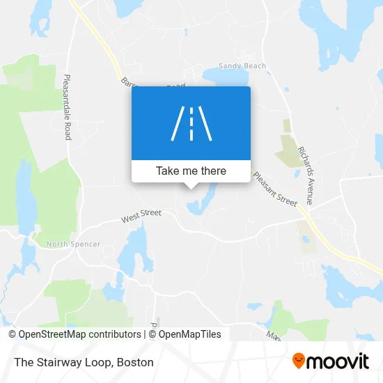 The Stairway Loop map