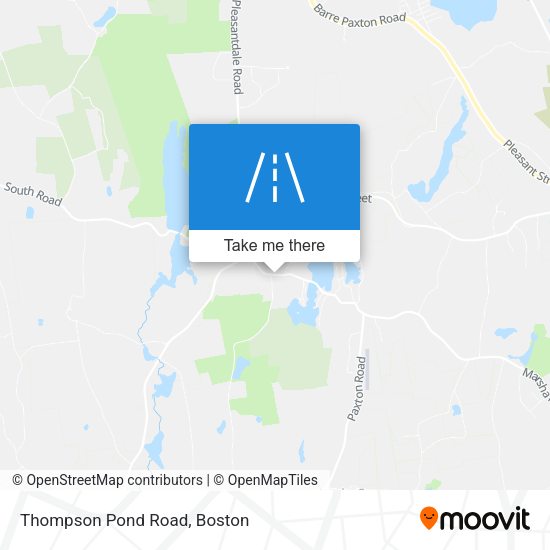 Mapa de Thompson Pond Road