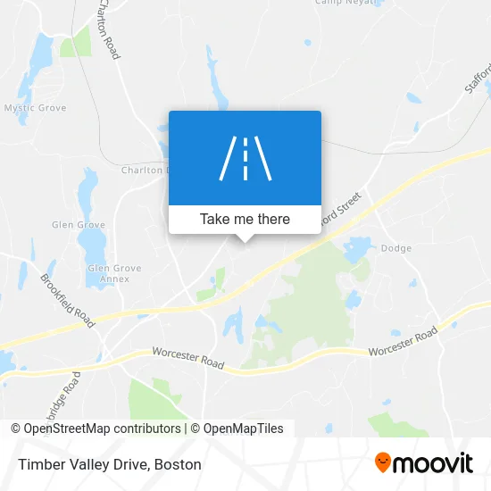 Timber Valley Drive map
