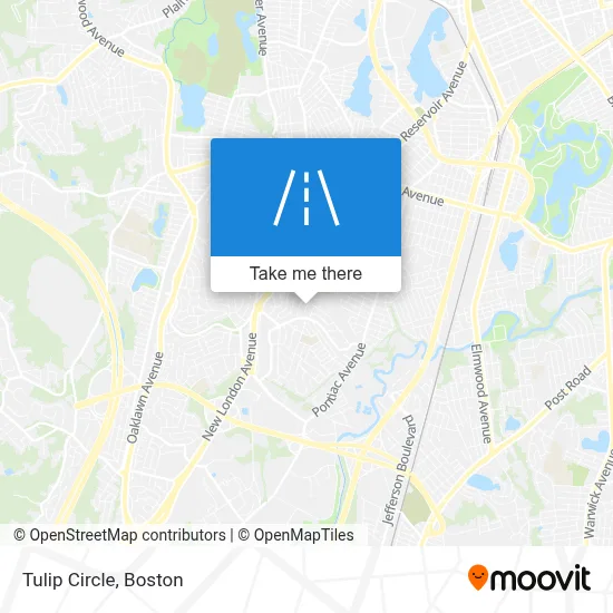 Tulip Circle map