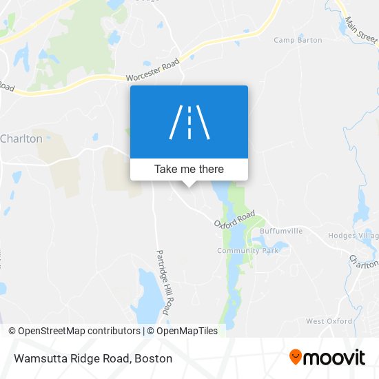 Mapa de Wamsutta Ridge Road