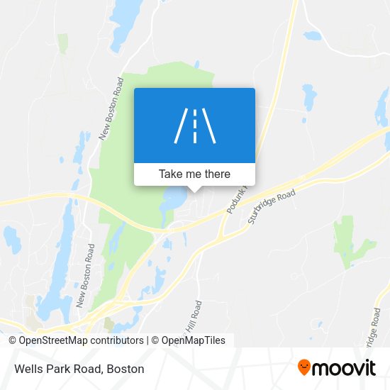 Mapa de Wells Park Road