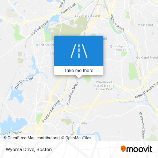 Mapa de Wyoma Drive