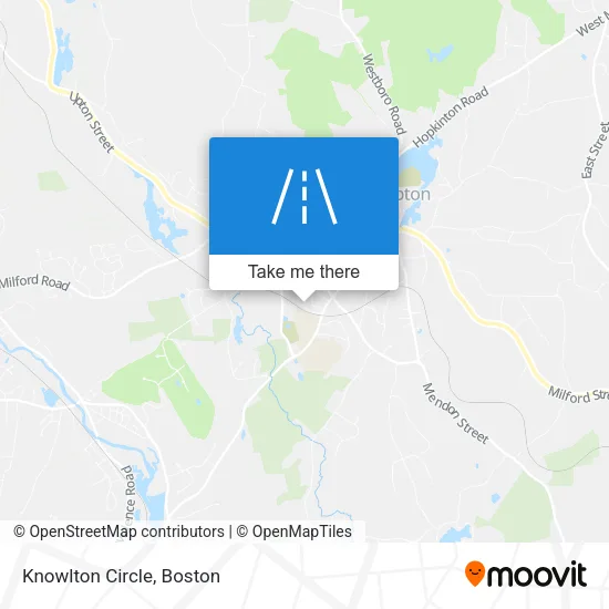 Knowlton Circle map