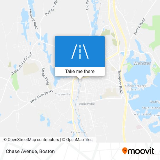 Mapa de Chase Avenue