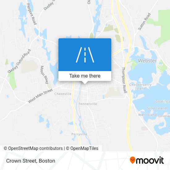 Mapa de Crown Street