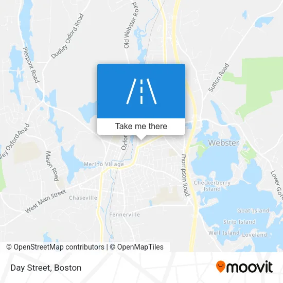 Day Street map