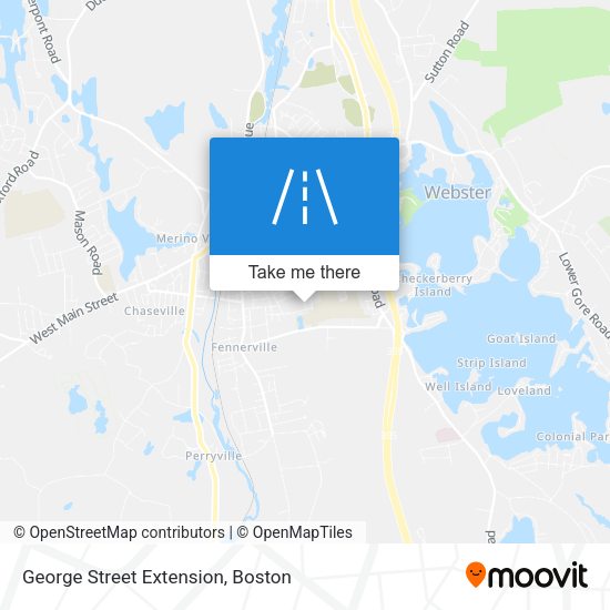George Street Extension map