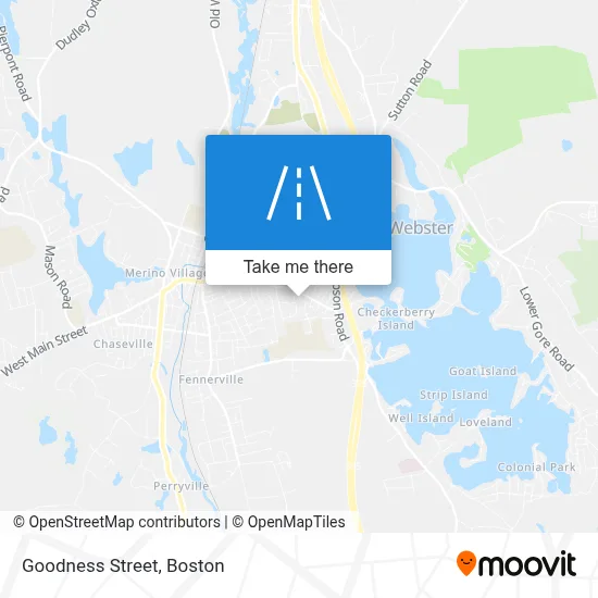Goodness Street map