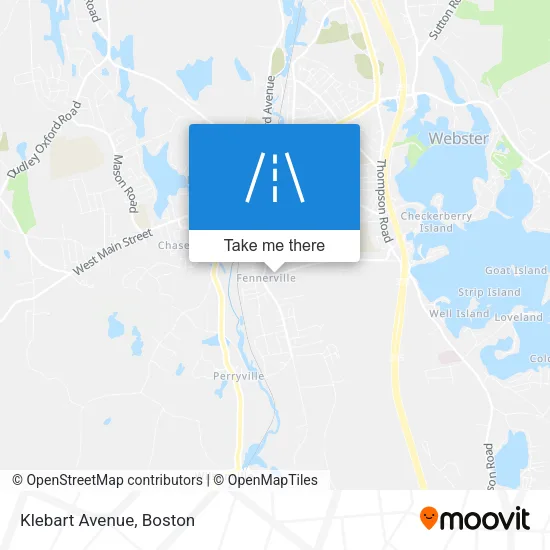 Klebart Avenue map