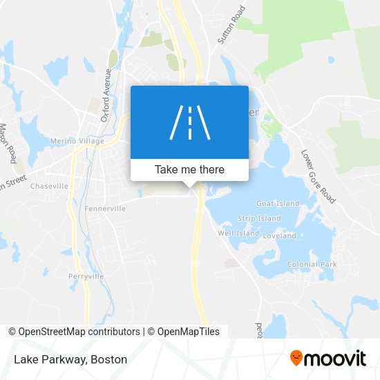 Mapa de Lake Parkway