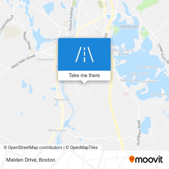 Mapa de Malden Drive
