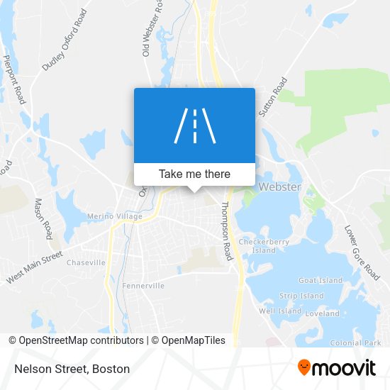 Mapa de Nelson Street