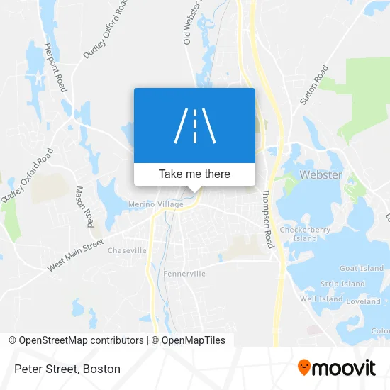 Peter Street map