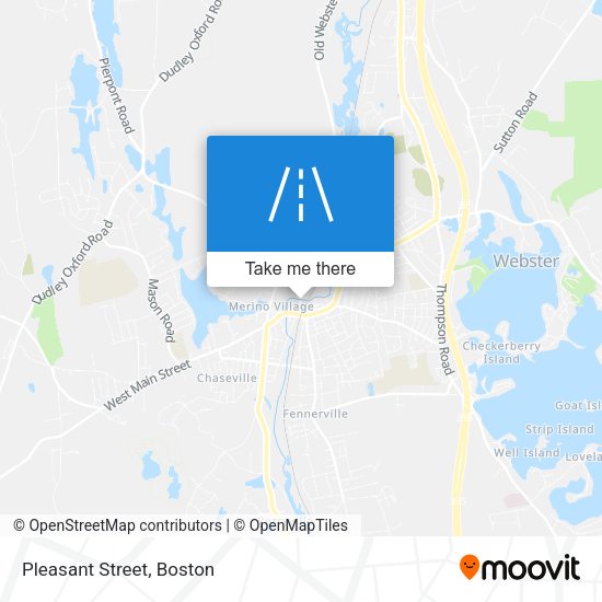 Mapa de Pleasant Street