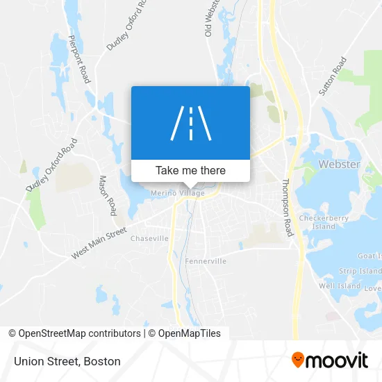 Union Street map
