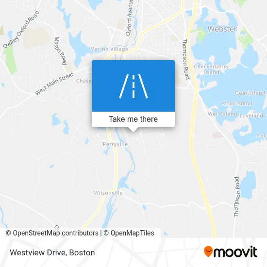 Westview Drive map