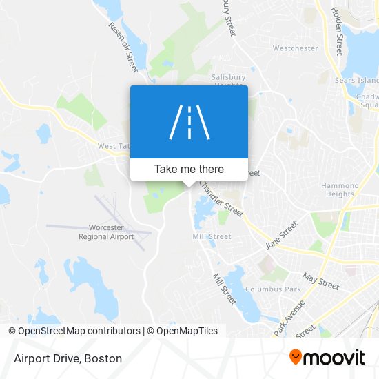 Airport Drive map